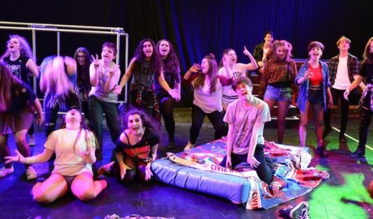 The Cast of American Idiot. Photo Shoogly Peg Productions