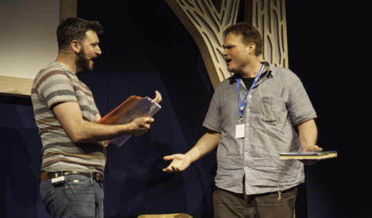 A visitor from the future - James Ley and Garth Greenwell in Love Song to Lavender Menace