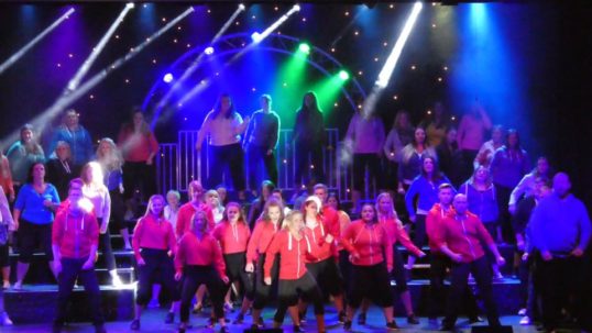 The Uptown Funk sequence from Showcase 2016. Photo Diane Scougall