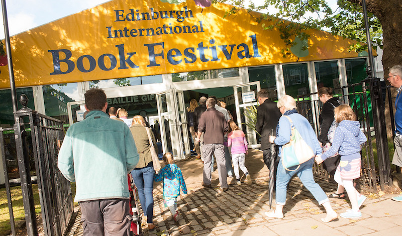 Edinburgh International Book Festival. Pic Alan McCredie