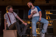 Pierce Reid and Matthew McVarish in Love Song to Lavender Menace. Photo credit - Aly Wight.