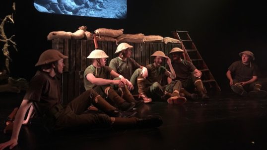 A scene from Oh What A Lovely War. Pic Tommie Travers