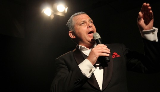 Moray Innes in the 2013 production of Sinatra: The Final Curtain. Photo: Kingdom Theatre 