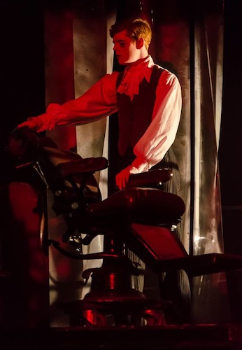 Sweeney Todd, demon barber. Photo © Daniel Thompson