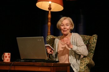 Eileen Nicholas as Patrice French in The Queen of Lucky People. Photo © Lesley Black