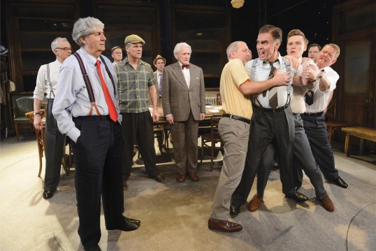 A scene from Twelve Angry Men.