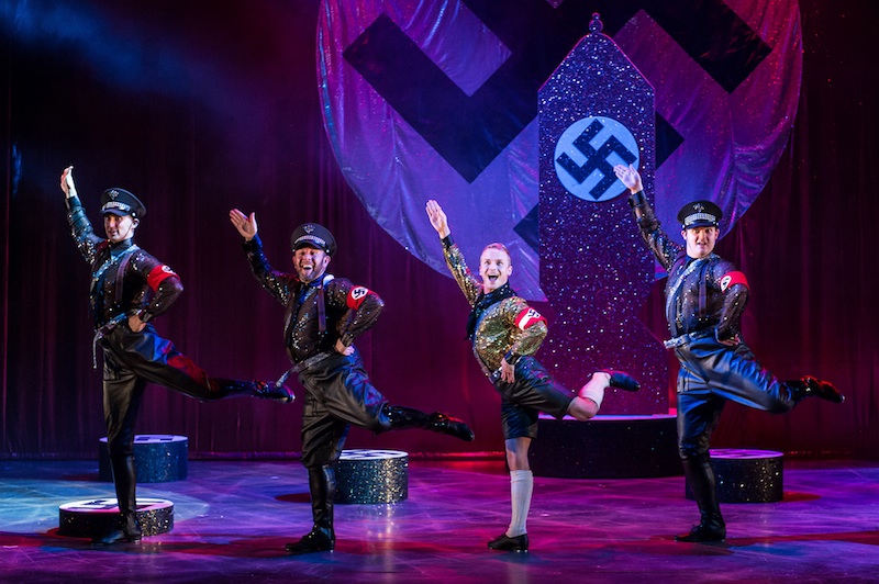 Goose Steps and Glitter. It can only be Springtime for Hitler.  Photo Manuel Harlan