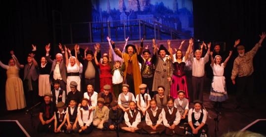 The Cast of Encore's Oliver. Photo: Peter Antonelli