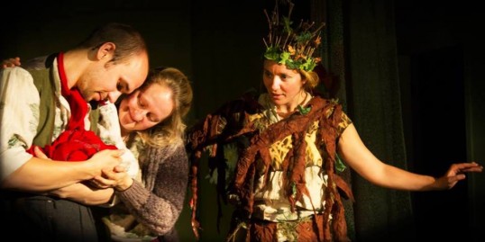 A scene from Fraxi, Queen of the Forest. Photo Asylon Theatre