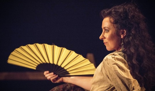 Justina Gringyte as Carmen in Scottish Opera's Carmen at the Festival Theatre. Photo James Glossop