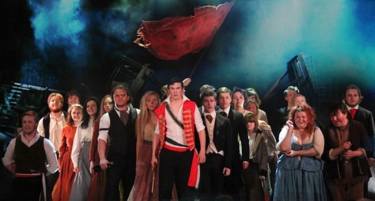 A previous production of Les Miserables at Fringe. Photo: Captivate Drama