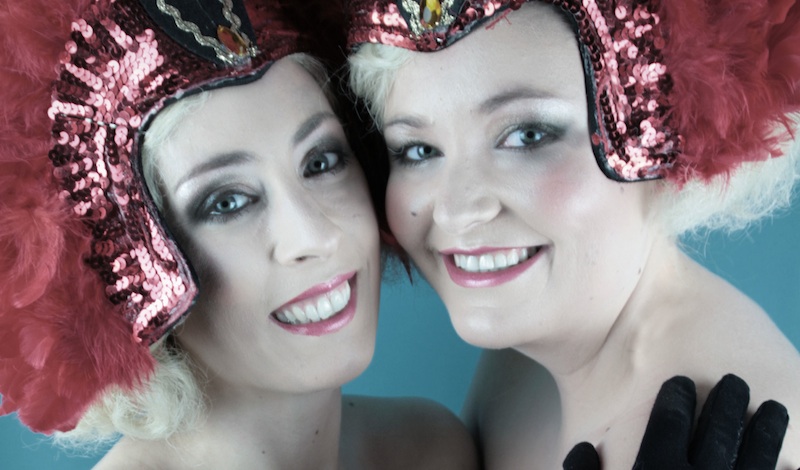 Claire Riddoch and Vikki Hyndman - The Fallen Angels in Anything Goes. Photo: MAMA
