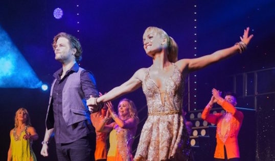 Jay McGuiness and Aliona Vilani. Photo: Keep Dancing publicity