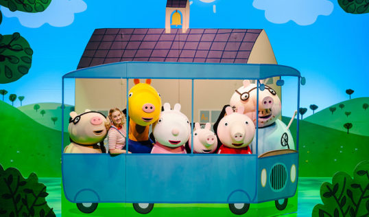 Peppa Pig's Adventure cast - off on an adventure