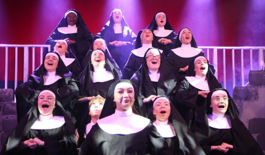 Forth Childrens Theatre EdFringe 2018 Sister Act The Sisters of Sister Act. Pic: Mark Gorman