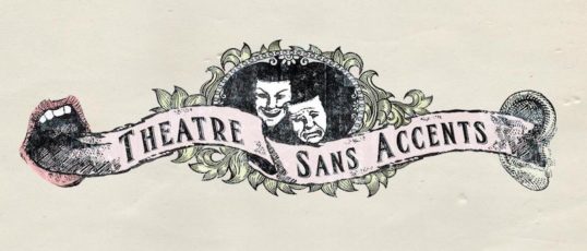 Theatre Sans Accents logo