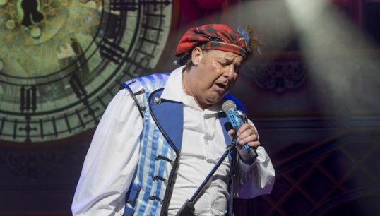 Andy Gray as Buttons in last year's panto - Cinderella. Pic: Douglas Robertson