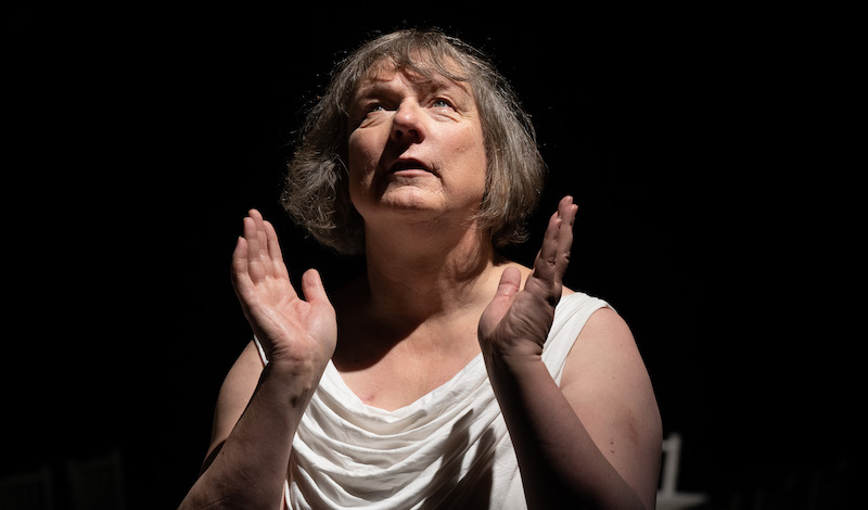 1. Jo Clifford in The Gospel According to Jesus, Queen of Heaven. Photo by Aly Wight.