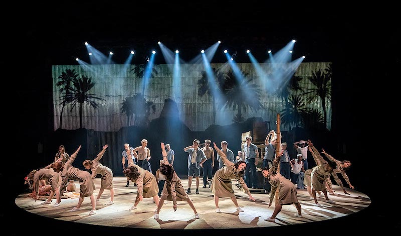 The company in the CFT production of South Pacific. Pic Johan Persson