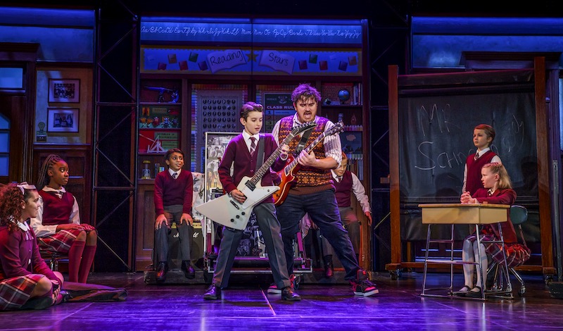 The UK Tour of School of Rock - the Musical. Pic: SOR