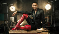 Johannes Radebe will star as Lola in Kinky Boots. Pic: Ollie Rosser.